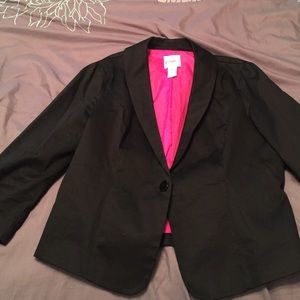 Candies black jacket. Juniors size XL