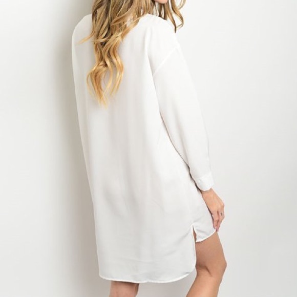 ❗️CLEARANCE ❗️Simply Chic Long Sleeve Tunic Dress - Picture 2 of 3