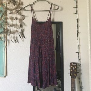 Paisley boho dress 💕