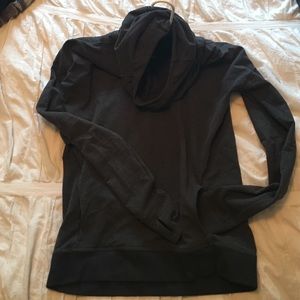 Lululemon Grey cowl neck hoodie