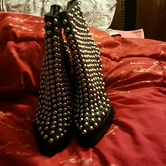 Jeffrey Campbell studded boot