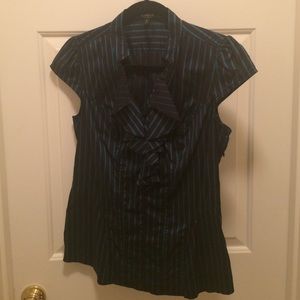 Black and teal shell from Express