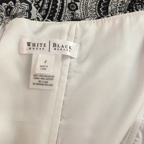 Pretty WHBM strapless dress - Picture 3 of 4