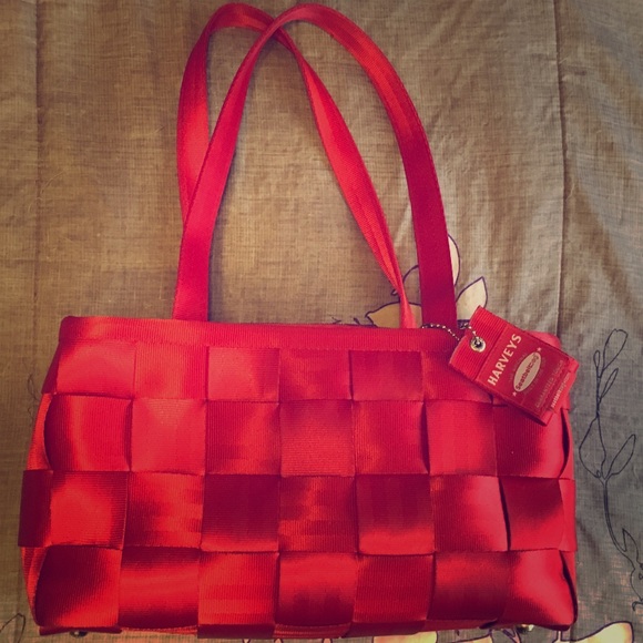 Harvey's Seatbelt Purse Red