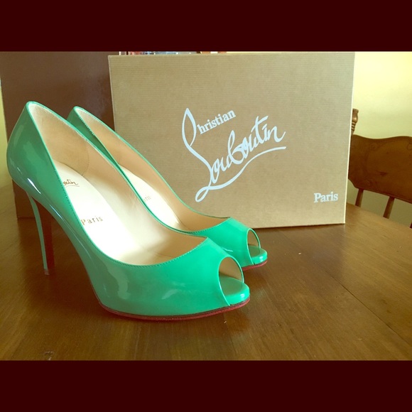 Christian Louboutin Green Heels