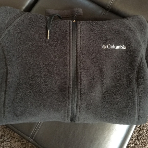 Columbia fleece zip hoodie
