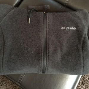 Columbia fleece zip hoodie