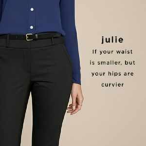 LOFT Julie skinny pants