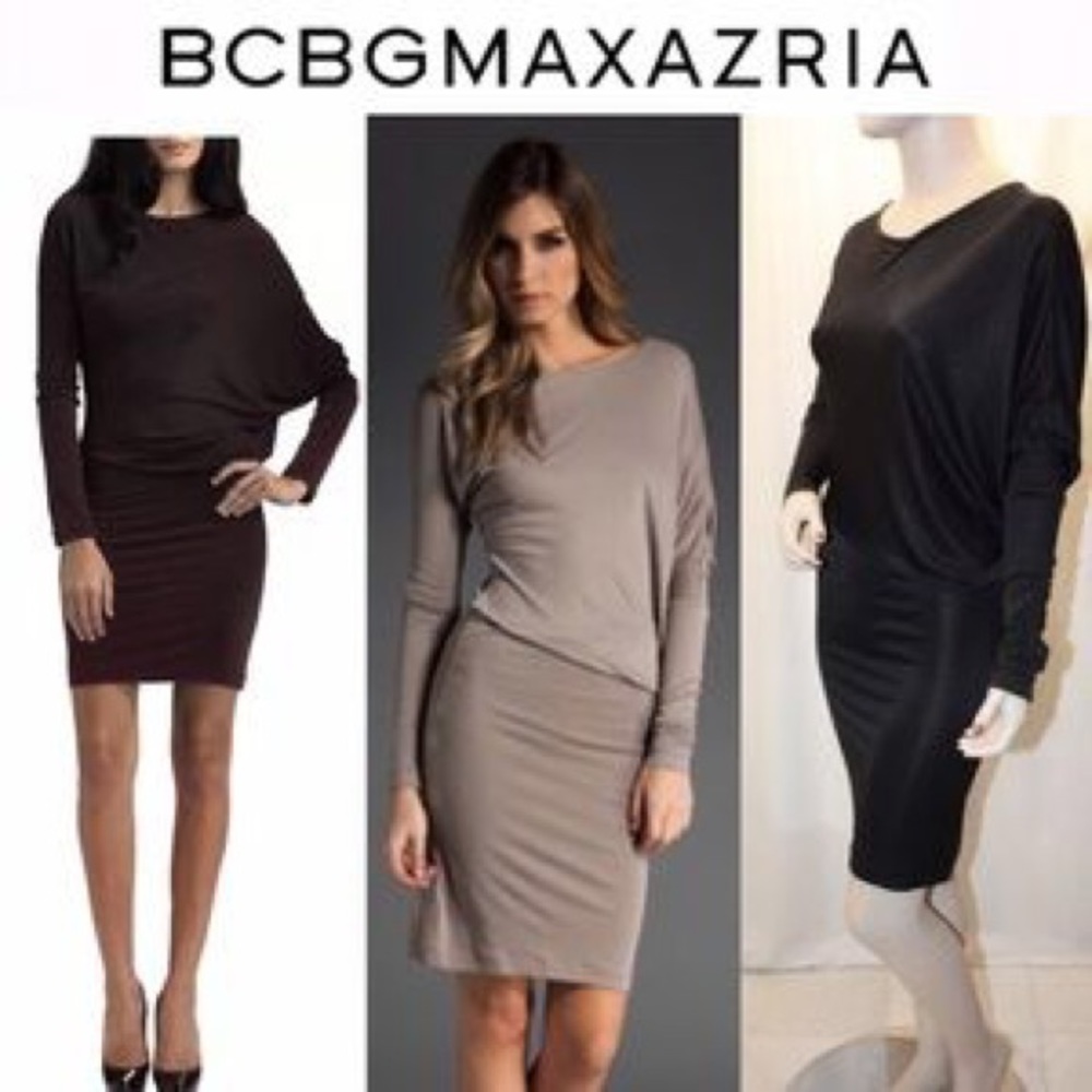 Black BCBG MaxAzria  bodycon dress