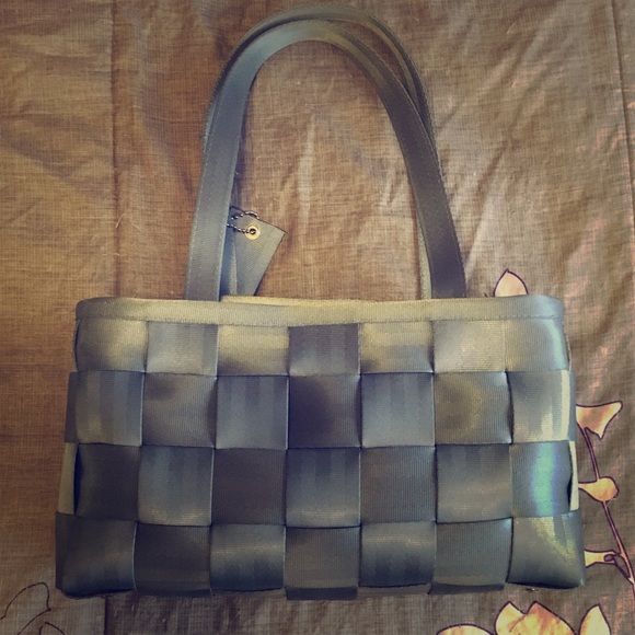 Harvey's Seatbelt Purse Blue