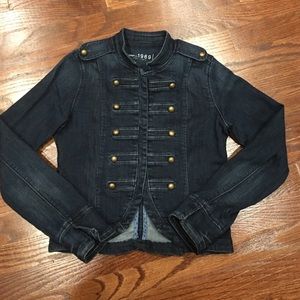 Super Stylish Military Denim Jacket