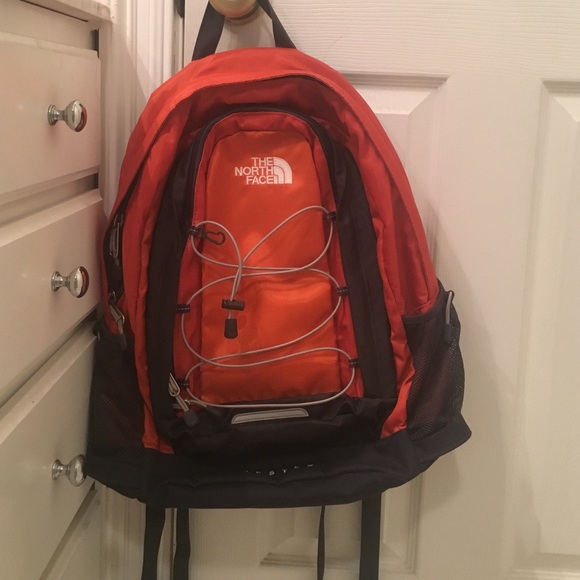 The North Face book bag
