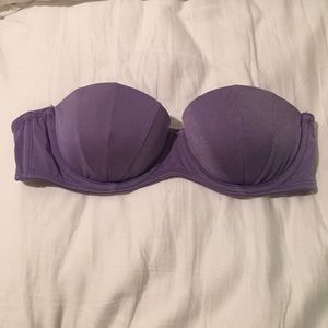 HM Lavender Strapless Bathing Suit Top-Size 34B