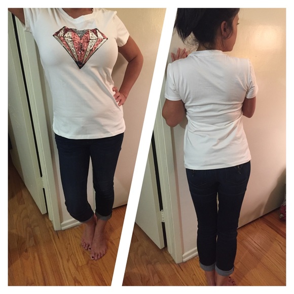 FINAL SALE!! 💎 Shine bright! NWT sequin tshirt. - Picture 2 of 4