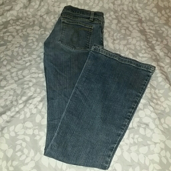 JUICY COUTURE medium wash flare jeans - Picture 1 of 4