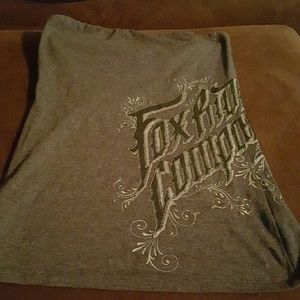 Fox brand sleeveless top