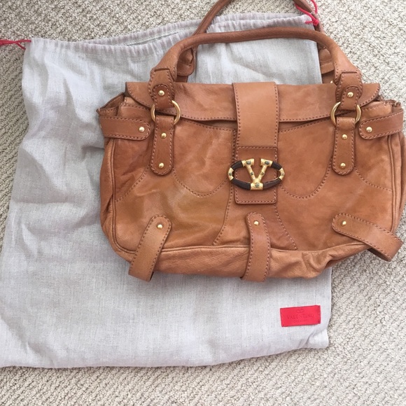 Valentino Calfskin Leather Hobo