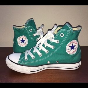Teal Green Original Converse Hightops!