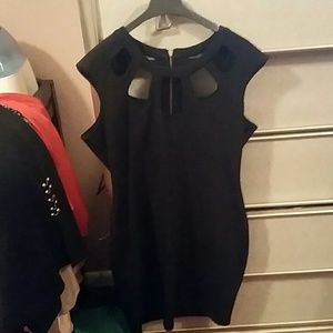 Black party dress