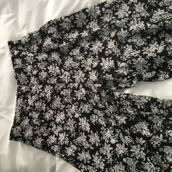 Flowery light weight boho pants