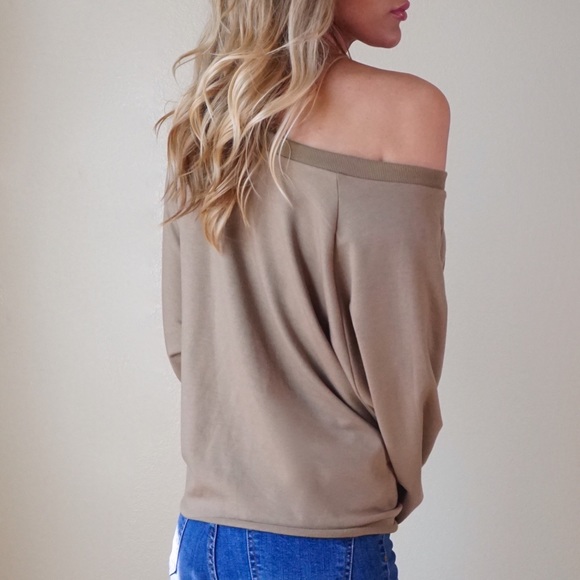 {Last One}-Nude Knot Front Sweater- - Picture 3 of 3