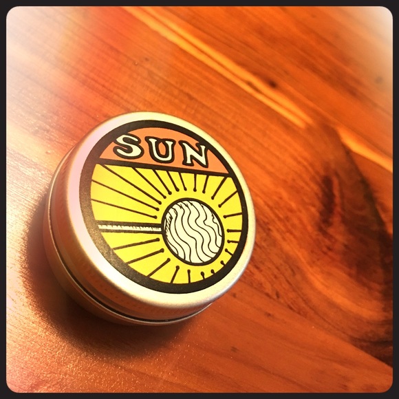 Lush cosmetics sun solid perfume