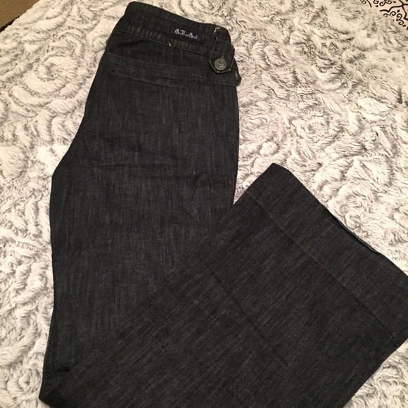 See Thru Soul Wide Leg Jeans