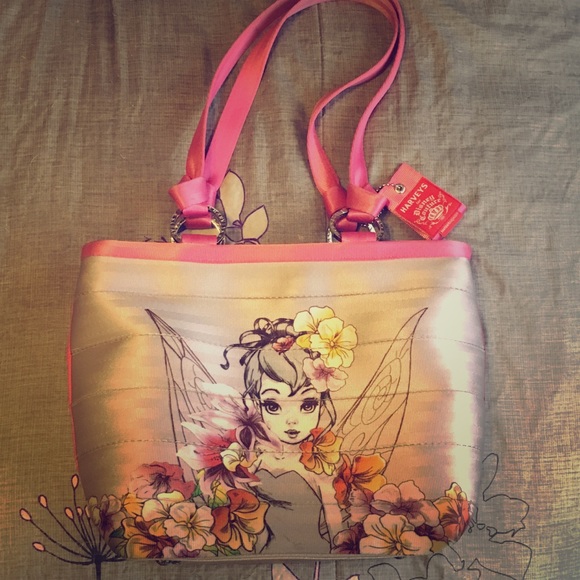 Harvey's Seatbelt Purse Disney Tinkerbell