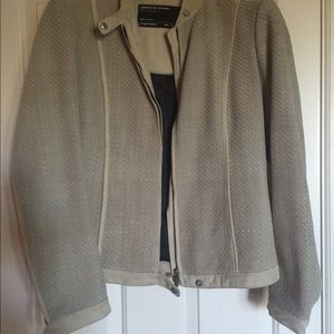 Porsche Design women's leather trim jacket