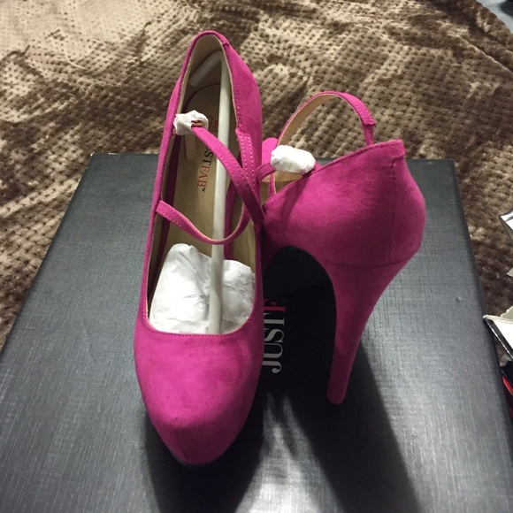 Fuchsia heels