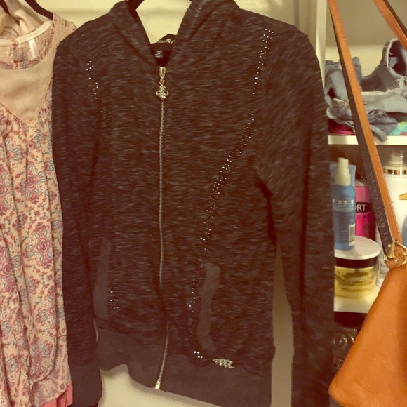 Miss Me zip up hoodie