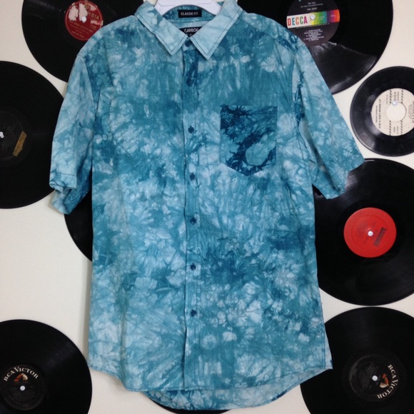 Tie dye button up