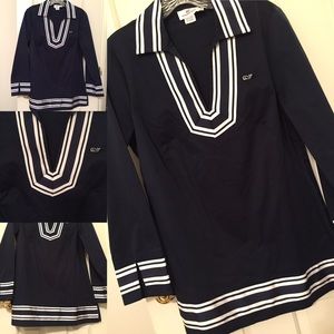 Vineyard Vines Navy Tunic 🐳💙