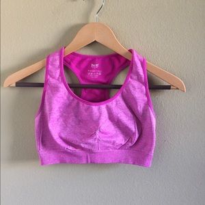 Pink sports bra- S