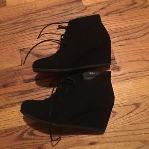 Wedge Ankle Booties