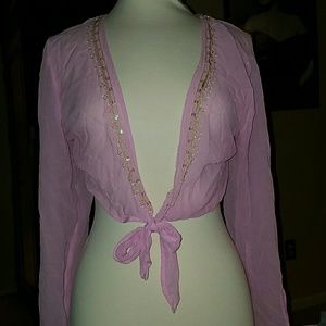 Silk Lane Bryant Long Sleeve Cover Up