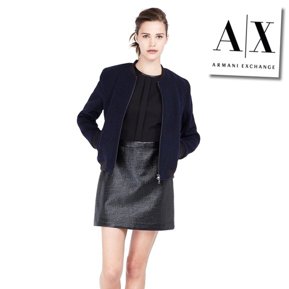 Armani Exchange Dresses & Skirts - 🎀HP🎀 Armani AXCoated tweed dress- Firm