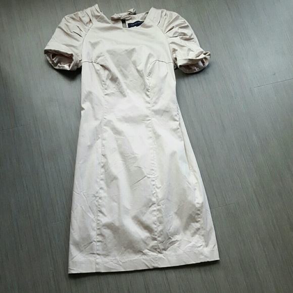 French Connection bow-back dress