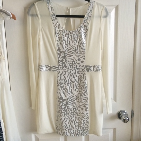 White going out dress