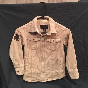 Corduroy long sleeve shirt