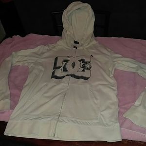 DC women's zip up hoodie