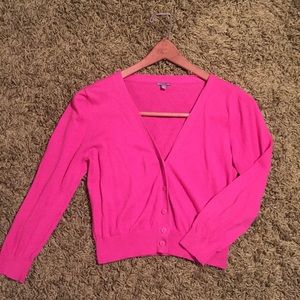 Charlotte Russe Pink Lightweight Sweater