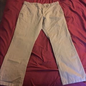 Old navy lightweight slim straight khakis