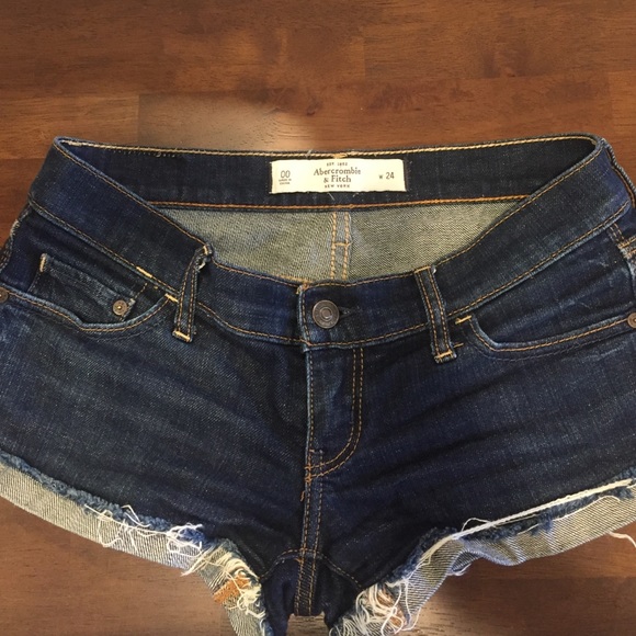A&F jean shorts