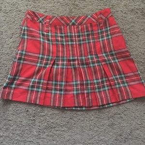 NWOT plaid skirt
