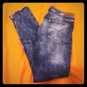 PRICE DROP Womens H&M acid washed denims