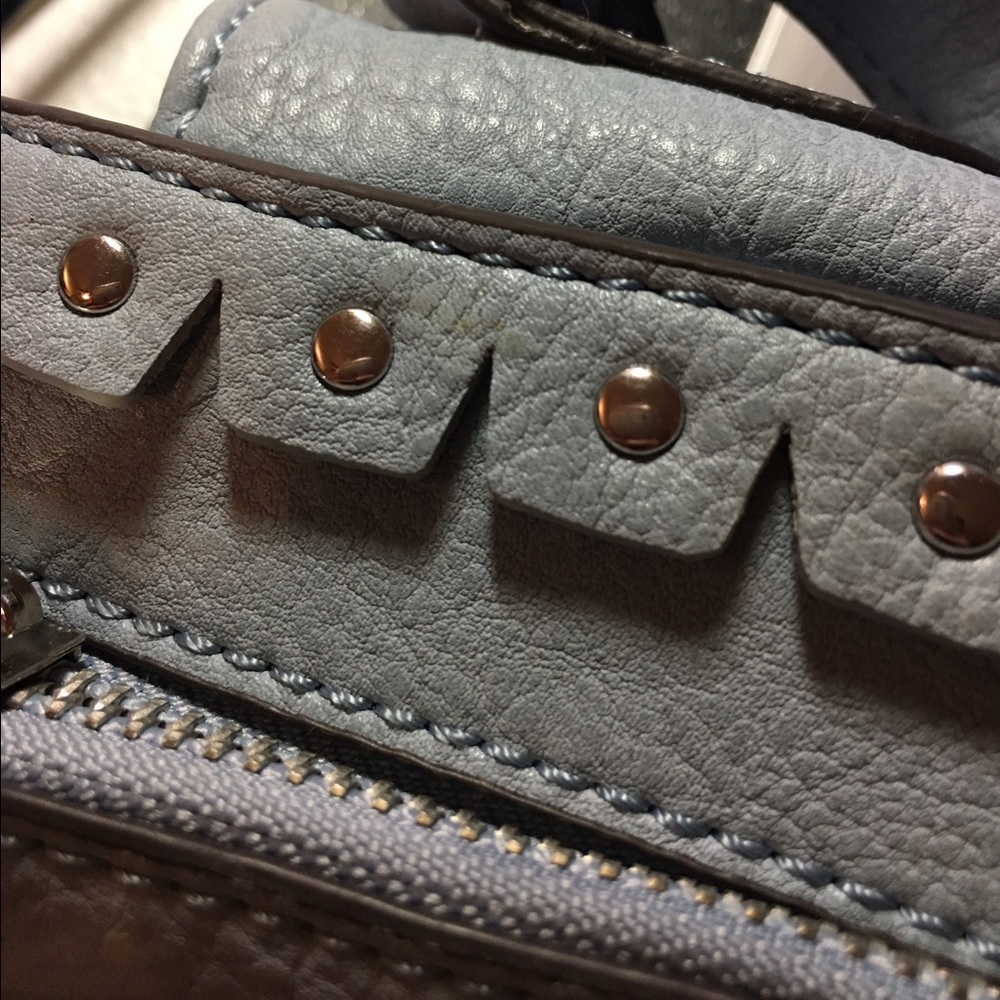 🚫Sold🚫Jessica Simpson blue saddle crossbody - Picture 4 of 4