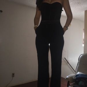 Black Bebe jumpsuit XS