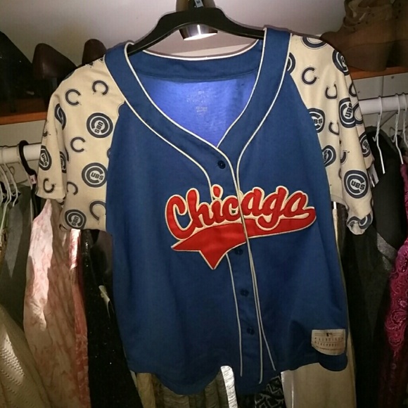 Chicago cubs button up shirt