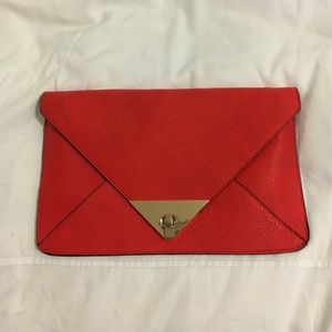 Red envelope clutch